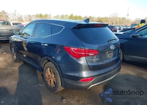 2016 Hyundai Santa Fe Sport 2.4L из США, поврежденный, VIN 5XYZTDLB8GG369101